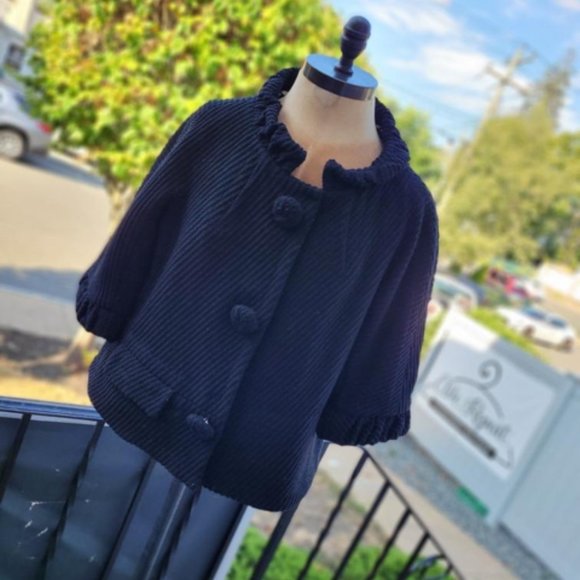 Marc Jacobs Sz S Caplet Style Jacket - Picture 2 of 6